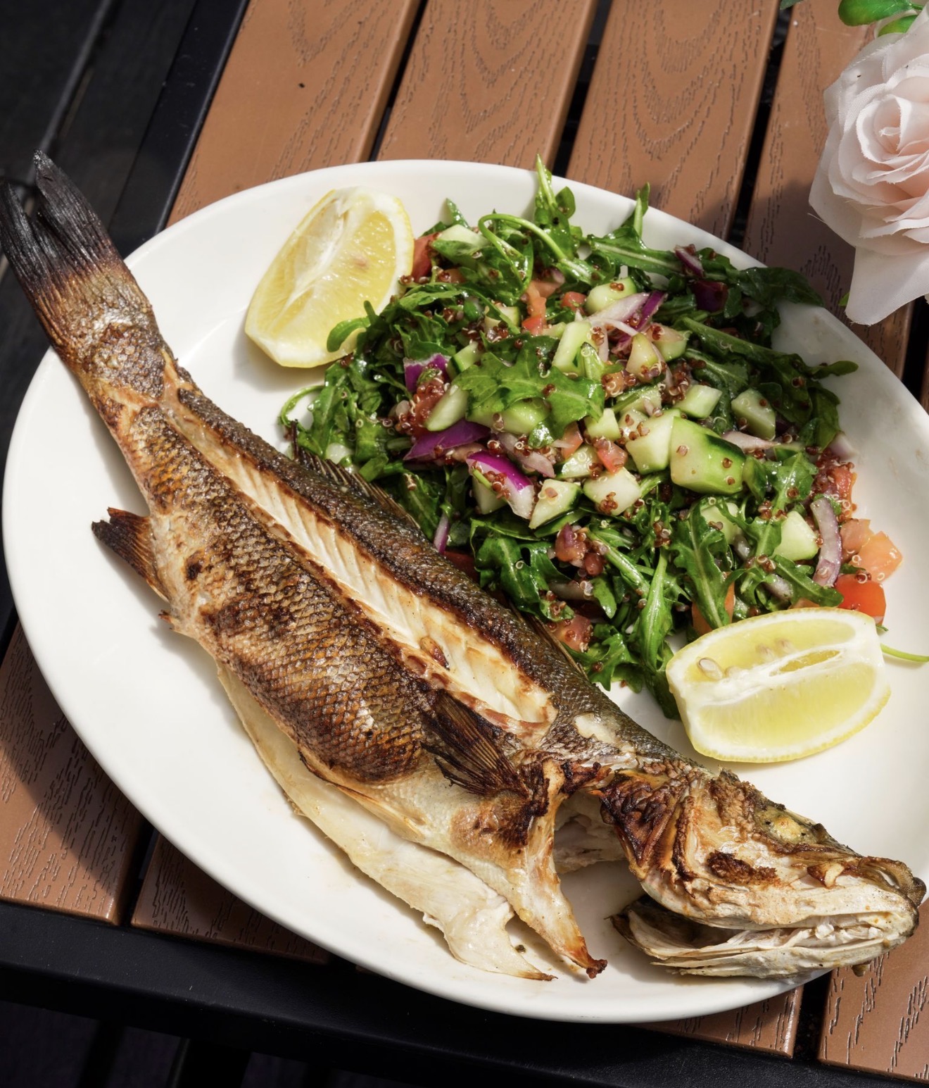 Grilled Branzino